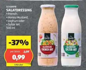 Hofer LE GUSTO SALATDRESSING Angebot