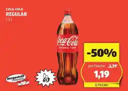 Hofer COCA-COLA REGULAR Angebot