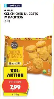 Hofer PRIMANA XXL CHICKEN NUGGETS IM BACKTEIG Angebot