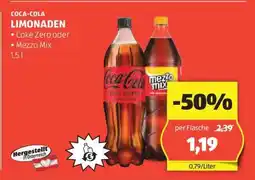 Hofer Coca Cola Limonaden Angebot