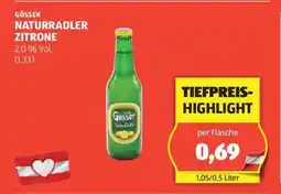 Hofer Gösser Naturradler Zitrone Angebot