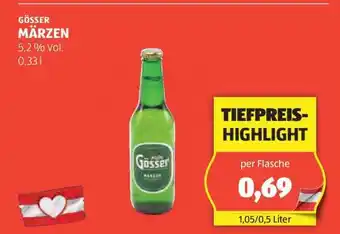 Hofer GÖSSER MÄRZEN Angebot