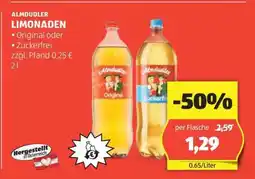 Hofer ALMDUDLER LIMONADEN Angebot