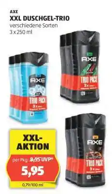 Hofer AXE XXL DUSCHGEL-TRIO Angebot
