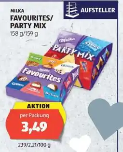 Hofer MILKA FAVOURITES/PARTY MIX Angebot