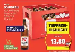 Hofer STIEGL GOLDBRÄU Angebot