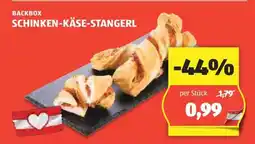 Hofer BACKBOX SCHINKEN-KÄSE-STANGERL Angebot