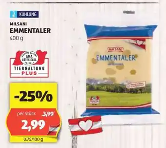 Hofer MILSANI EMMENTALER Angebot