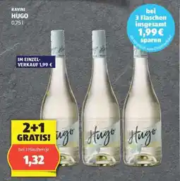 Hofer RAVINI HUGO 0,75 l Angebot