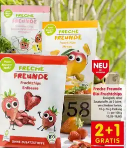 Interspar Erdbär Freche Freunde Bio-Fruchtchips Angebot