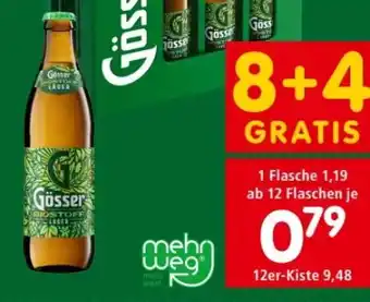 Interspar Gösser Biostoff Lager Bier Angebot