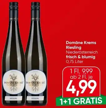 Spar Domäne Krems Riesling Angebot