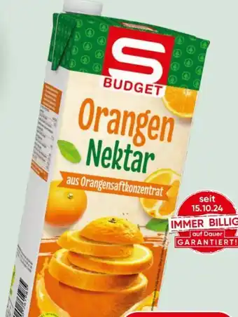 Spar S Budget Orangennektar Angebot