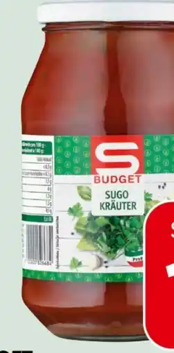 Spar S Budget Sugo Angebot