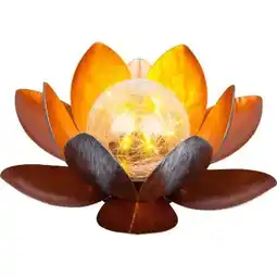 Hellweg Flector LED-Solar-Dekoleuchte Lotus Angebot