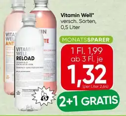 Spar Vitamin Well Drink Angebot