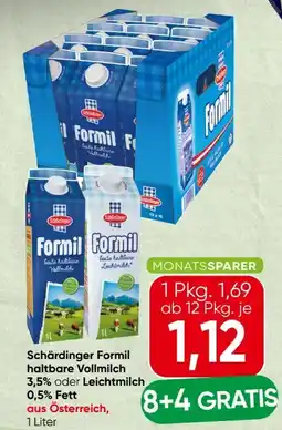 Spar Schärdinger Formil H-Vollmilch Angebot
