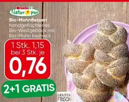 Spar Spar Natur pur Bio-Mohnflesserl Angebot