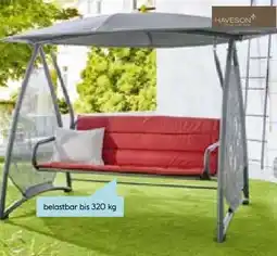 Hellweg Haveson Hollywoodschaukel Sunshine Angebot