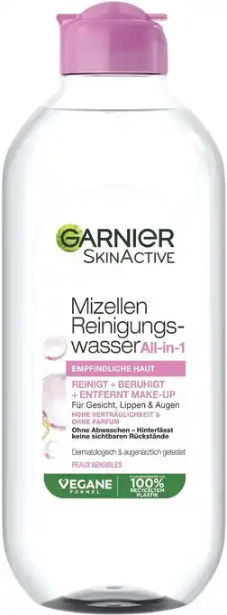 dm Garnier SkinActive Mizellen Reinigungswasser Angebot