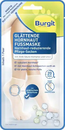 dm Burgit Glättende Hornhaut Fussmaske Angebot