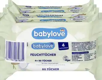 dm Babylove Feuchttücher Angebot