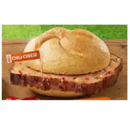 Spar Bio-Semmel mit Tann Chili-Cheese Leberkäse SPAR Angebot