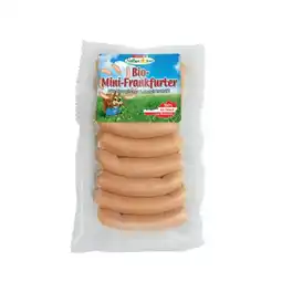 Spar Bio-Rostbratwürstel oder Bio-Mini-Frankfurter 100% Bio-Fleisch aus Österreich SPAR Angebot