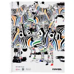 Libro Design Collegeblock 80 Blatt, kariert, versch. Motive LIBRO Angebot