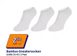 Action Bambus-sneakersocken Angebot