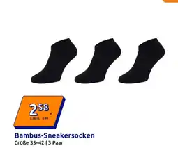 Action Bambus sneakersocken Angebot