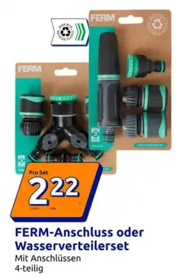 Action Ferm-anschluss oder wasserverteilerset Angebot