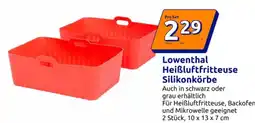Action Lowenthal heißluftfritteuse silikonkörbe Angebot