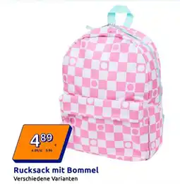 Action Rucksack mit bommel Angebot