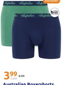 Action Australian boxershorts Angebot