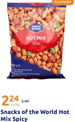 Action Snacks of the world hot mix spicy Angebot