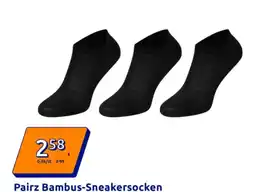 Action Pairz bambus-sneakersocken Angebot