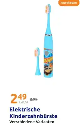 Action Elektrische kinderzahnbürste Angebot