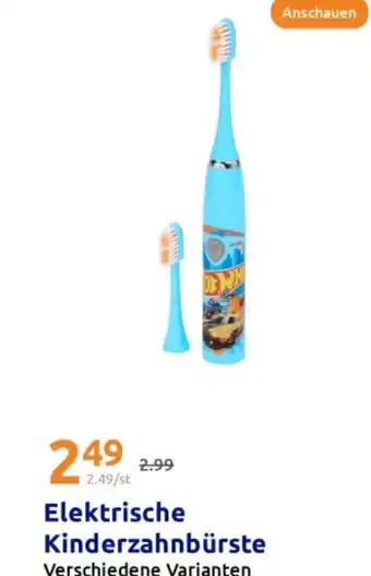Action Elektrische kinderzahnbürste Angebot
