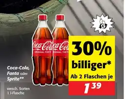 Nah&Frisch Coca-cola, fanta oder sprite Angebot