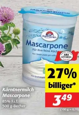 Nah&Frisch Kominermilch mascarpone Angebot
