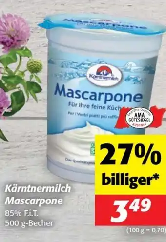 Nah&Frisch Kominermilch mascarpone Angebot