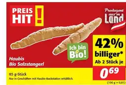 Nah&Frisch Haubis bio salzstangerl Angebot