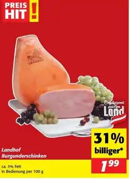 Nah&Frisch Landhof burgunder schinken Angebot