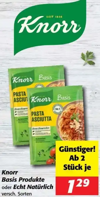 Nah&Frisch Knorr basis produkte Angebot