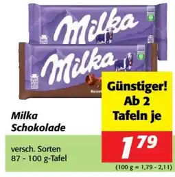 Nah&Frisch Milka schokolade Angebot