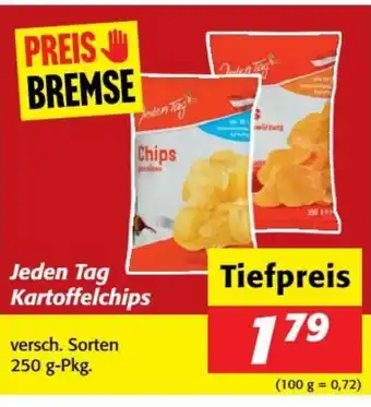 Nah&Frisch Jeden tag kartoffelchips Angebot