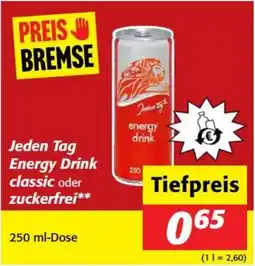Nah&Frisch Jeden tag energy drink Angebot