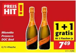 Nah&Frisch Mionetto prosecco doc brut Angebot