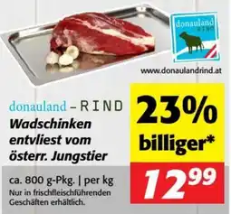 Nah&Frisch Wadschinken entvliest vom österr. jungstier Angebot